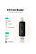 Зчитувач флеш-карт Ugreen USB-C + USB to TF/SD 3.0 CM304 black (80191)