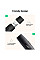 Зчитувач флеш-карт Ugreen USB-C + USB to TF/SD 3.0 CM304 black (80191)