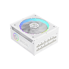 Блок живлення ATX 3.1 & PCIe5.1_ 1050W, 80+ Gold,R GB Smart  fan 140mm,fully modular ,Japanese 105°C  RGB PRO 1050G WH GAMEMAX (RGB PRO 1050G WH)