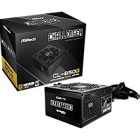 Блок живлення 850W, 80 Pluse GOLD, PCIe 5.1 & ATX3 .1 Ready, iCOOL Fan control, Golf-blade 120mm Fan  CL-850G ASROCK (CL-850G)