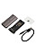 Зовнішня кишеня Maxxter M.2 NVMe PCIe, USB 3.1 Type-C Gen2, RGB, Metal, Black (EHDE-2280SRGB-01)