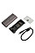 Зовнішня кишеня Maxxter M.2 NVMe PCIe, USB 3.1 Type-C Gen2, RGB, Metal, Black (EHDE-2280SRGB-01)