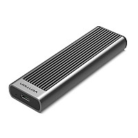 Кишеня зовнішня Vention SSD M.2 (NVME) M-key USB Type-C 3.2 10Gbps Heat Sink Aluminum (KPKH0)