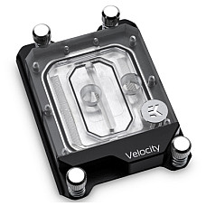 Водоблок Ekwb EK-Quantum Velocity sTR4 D-RGB - Nickel + Plexi (3831109810286)
