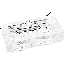 Резервуар Alphacool Eisdecke D5 dual Acryl top