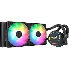 Система водяного охолодження AeroCool Abyss L240R Black (ACLA-AB24117.11)