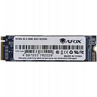 Накопичувач SSD 256GB AFox ME300 M.2 2280 PCIe NVMe Gen 3x4 3D TLC NAND, Retail (ME300-256GN) (1706003)