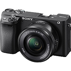 Цифр. фотокамера Sony Alpha 6400 kit 16-50mm Black (ILCE6400LB.CEC) (1847592)