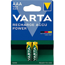 Акумулятор Varta Rechargeable Accu 1000mAh NI-MH * 2 (05703301402)