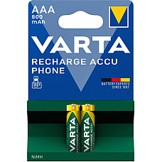 Акумулятор Varta Phone AAA 800mAh NI-MH * 2 (58398101402)