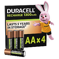 Акумулятор DURACELL HR6 (AA) 1300mAh уп. 4 шт
