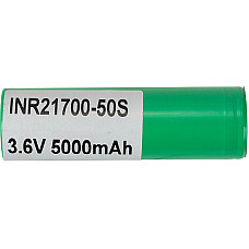 Акумулятор PowerPlant 21700 50S 3.6V 5000mAh (Samsung cell) (AA620319) (1830818)