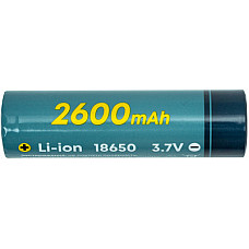 Акумулятор 18650 2600mAh 3.7V 1C PowerPlant (AA620227)