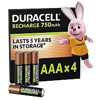 Акумулятор DURACELL HR03 (AAA) 750mAh уп. 4 шт