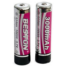 Акумулятор 18650 (168A) 3000 mAh *2 з захистом Beston (AAB1848)