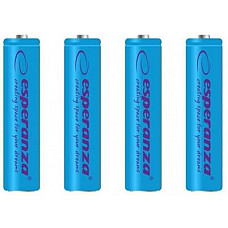 Акумулятор Esperanza AA 2000mAh Ni-MH * 4 blue (EZA104B) (1123634)