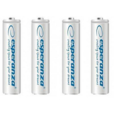 Акумулятор Esperanza AA 2000mAh Ni-MH * 4 white (EZA104W) (1168343)