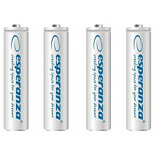 Акумулятор Esperanza AA 2000mAh Ni-MH * 4 white (EZA104W) (1168343)