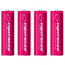 Акумулятор Esperanza AA 2000mAh Ni-MH * 4 red (EZA104R)