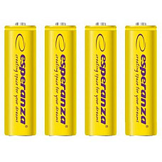 Акумулятор Esperanza AA 2000mAh Ni-MH * 4 yellow (EZA104Y)