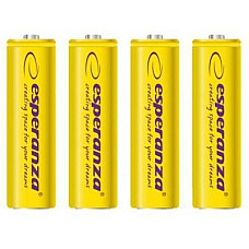 Акумулятор Esperanza AA 2000mAh Ni-MH * 4 yellow (EZA104Y) (1489574)