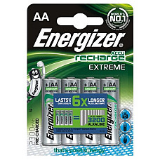 Акумулятори Energizer Recharge Extreme AA/HR06 LSD Ni-MH 2300 mAh BL 4шт