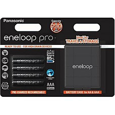 Акумулятор Panasonic Eneloop Pro AAA 930 mAh * 4 + Case (BK-4HCDEC4BE)