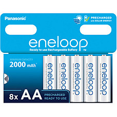 Акумулятори Panasonic Eneloop AA/HR06 NI-MH 2000 mAh BL 8 шт