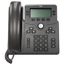 Дротовий IP-телефон Cisco 6851 Phone for MPP, CE Power Adapter (CP-6851-3PW-CE-K9=) (1805640)