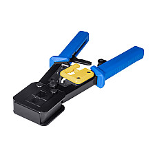 Кримпер E-NET CT-01/6P+8P Інструмент для обтискання конекторів RJ45 прохідного типу (1687424)