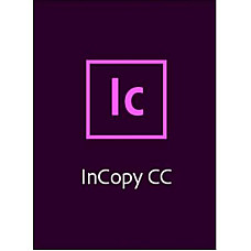 ПЗ для роботи з текстом Adobe InCopy CC teams Multiple/Multi Lang Lic Subs New 1Year (65304717CA01A1