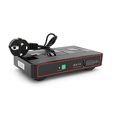 ДБЖ Green Wave Ecoputer-P60W для роутерів/комутаторів/PON/POE 12V/USB-2A (12000MAh) Black BOX Q20 (1846901)