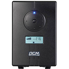 ДБЖ Powercom NF-800AP LCD ІНВЕРТОР 800VA/480W 2 х EURO (Schuko), AVR, USB (INF-800AP LCD) (1729909)
