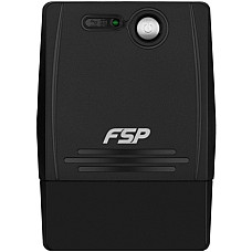 ДБЖ FSP FP650, 650VA/360W, Schuko*2, USB + RJ45, 230V/50Hz, Black (PPF3601402)