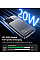 УМБ Choetech Magnetic Wireless 5000mAh 20W PD Qi-15W  USB-C In/Out, тонкий, чорний (B738-CCBK)