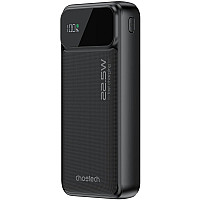 УМБ Choetech 20000mAh 22.5W PD,QC3.0 2USB-A+USB-C In/Out Black (B729-ACBK)