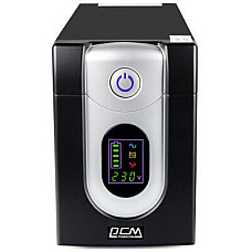 Джерело безперебійного живлення Powercom IMD-1200AP LCD, Lin.int., AVR, 6 х IEC, USB, RJ-45, метал (00210138)