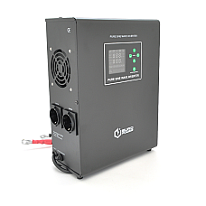 ДБЖ з правильною синусоїдою Europower EPWM-MPS-2500/24 (1800 Вт) 5/10/15/20/30А під зовнішню АКБ 24В (AGM/GEL/LFP) кріплення на стіну. Q1 (390*245*275) (1846894)