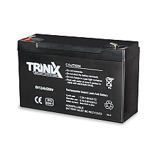 Акумуляторна батарея 6В 12Аг Trinix 6V12Ah/20Hr AGM свинцево-кислотна (1573002)