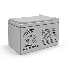 Акумуляторна батарея AGM RITAR RT12140H, Gray Case, 12V 14.0Ah ( 151 x 98 x 95 (101) ) Q4 (1625717)