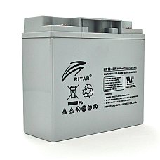 Аккумуляторная батарея AGM RITAR HR12-60W, Gray Case, 12V 17.0Ah  ( 181 х 77 х 167 (167 ) 4.80 kg Q4 (1625623)