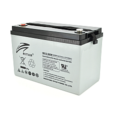 Акумуляторна батарея AGM RITAR HR12380W, Gray Case, 12V 100.0Ah ( 328 х 172 х 215 (220)) 30.50kg Q1 (1588883)