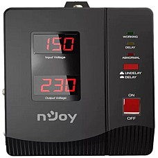 Стабілізатор напруги nJoy Alvis 2000 (AVRL-20002AL-CS01B) AVR, 2 розетки (Alvis 2000)