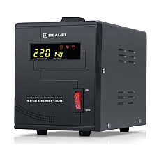 Стабілізатор REAL-EL Stab Energy-500 Black