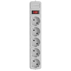 Мережевий фільтр 1.8 м кабель 5 розеток (Gembird SPG5-G-6G) (1774902)