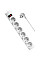 Power filtr 1.8м Defender DFS151, 6 розеток, білий (994890)