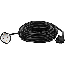 Мережевий подовжувач 2E 1XSchuko, 3G*1.5мм, 10м, black (2E-PC315M10)