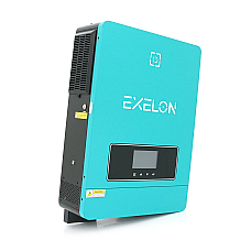 Гібридний інвертор Exelon EMAX PRO-10.2 KW, 10200VA, 48V, струм заряду 0-160A, MPPT (90-450VDC, 2/18A), 530x390x170mm, 16.2 kg (1782275)