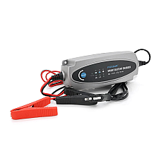 Автоматичне ЗУ 3 в 1 для акумулятора 6V (2-20Ah) / 12V (24-100Ah) (MF, WET, AGM, GEL), FOXSUR FBC1236, 100-240V, Струм заряду 6V / 0.8A, 12V / 3.6A, крокодили (1588854)