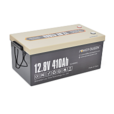 Акумуляторна батарея LiFePO4 Power Queen 12.8 V 410Ah  5240Wh BMS 250A 522*240*218 мм